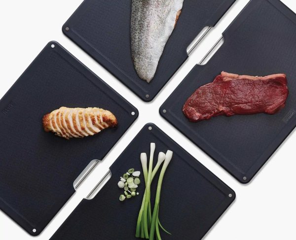 Folio? Steel 4-piece Cutting Board Set With Rose Gold Stainless-Steel Case - Image 7