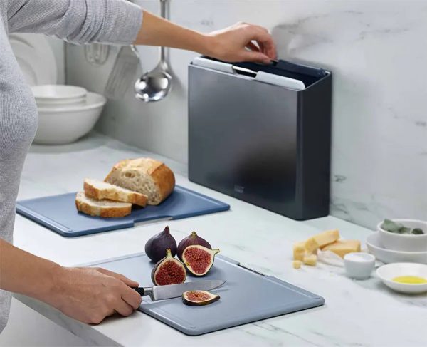 Folio? 4-piece Gray Cutting Board Set Large - Image 2