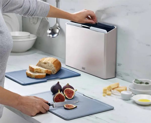 Folio? 4-piece Blue Cutting Board Set - Editions - Image 2