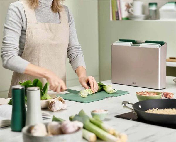 Folio? 4-piece Green Cutting Board Set - Editions - Image 2