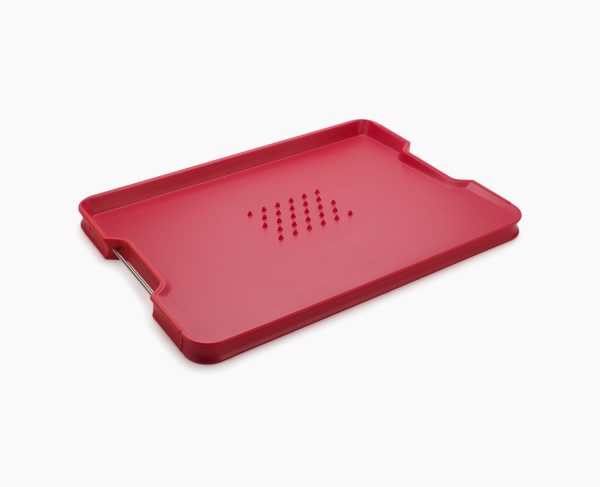 Cut&Carve Plus Multi-function Red Cutting Board - Image 4