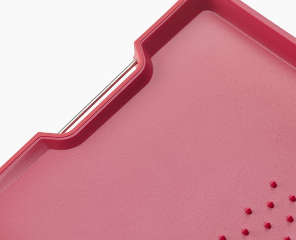Cut&Carve Plus Multi-function Red Cutting Board - Image 6