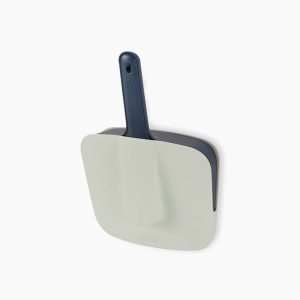CleanStore Blue Wall-mounted Dustpan & Brush
