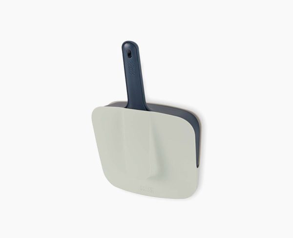 CleanStore Blue Wall-mounted Dustpan & Brush