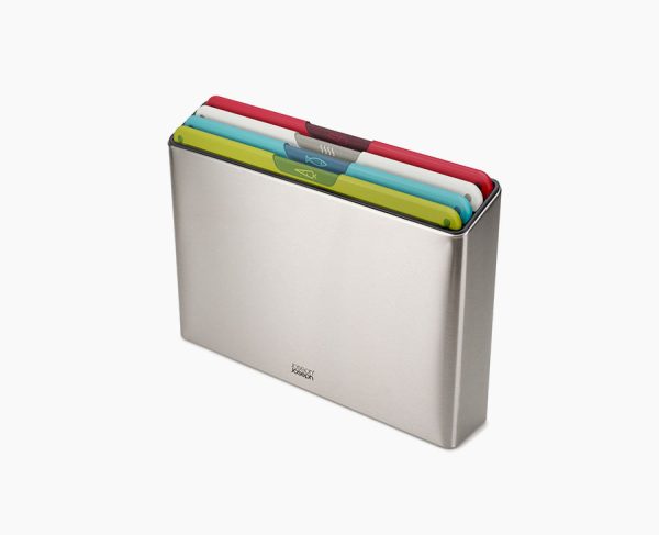Folio? Icon Steel 4-piece Multicolor Cutting Board Set