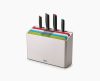 Folio? Icon Plus 8-piece Multicolour Knife & Cutting Board Set