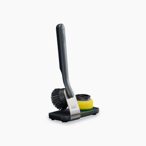 SinkTech? Dish Brush & Sponge Set with Steel Stand