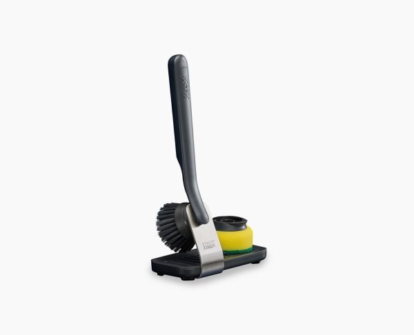 SinkTech? Dish Brush & Sponge Set with Steel Stand