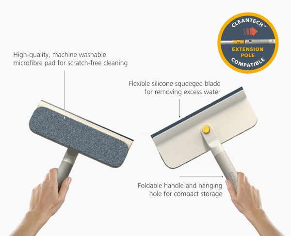 CleanTech? 2-in-1 Glass Cleaning Tool - Image 6