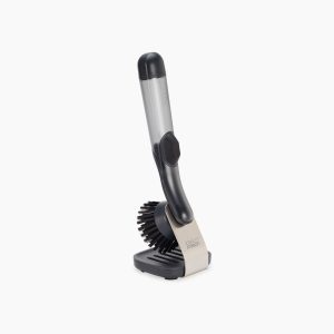 SinkTech? Soap Dispensing Dish Brush with Steel Stand