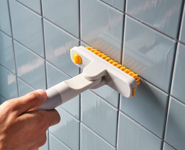 CleanTech? 2-in-1 Tile Scrubber Tool with Extension Pole - Image 4