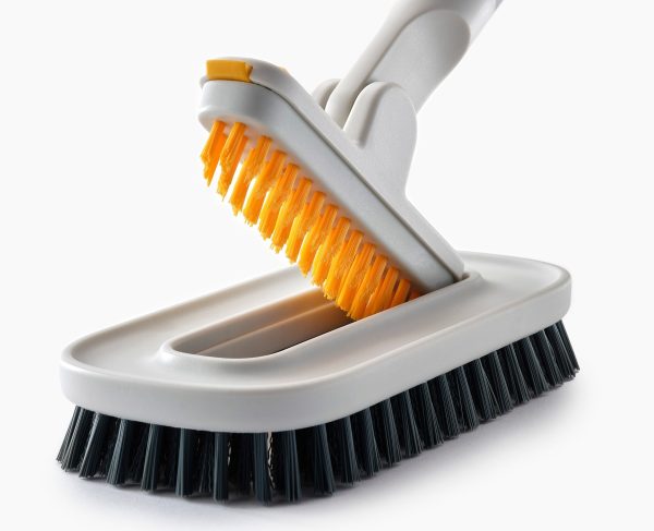 CleanTech? 2-in-1 Tile Scrubber Tool with Extension Pole - Image 6