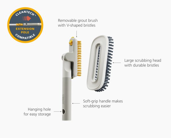 CleanTech? 2-in-1 Tile Scrubber Tool - Image 6