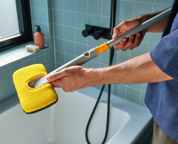 CleanTech? 2-in-1 Surface Scrubber Tool with Extension Pole - Image 5