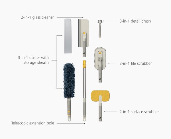CleanTech? 6-Piece Cleaning Tool Set - Image 8