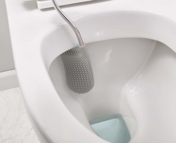 Flex? Plus Light Gray Toilet Brush with Storage Caddy - Image 4