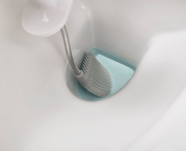 Flex? Plus Light Gray Toilet Brush with Storage Caddy - Image 5