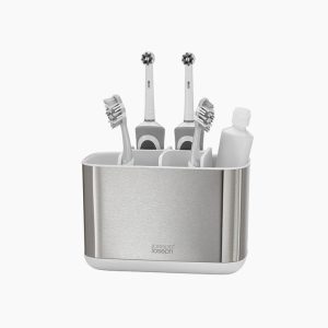 EasyStore? Stainless-steel Large Toothbrush Holder