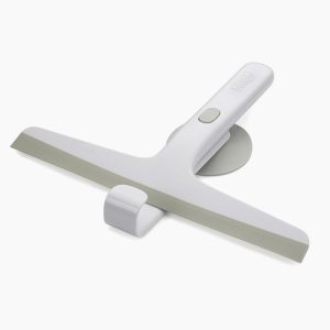 EasyStore? Light Gray Shower Squeegee with Storage Hook