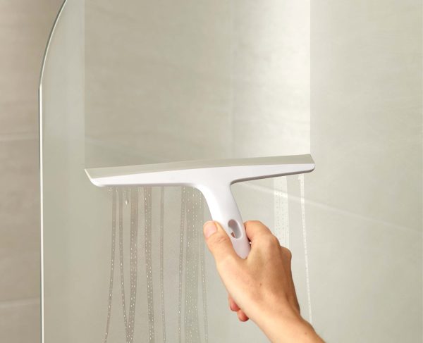 EasyStore? Light Gray Shower Squeegee with Storage Hook - Image 3