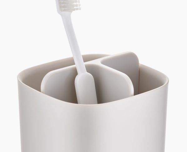 EasyStore? Matt Ecru Toothbrush Holder - Image 4