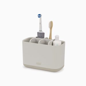 EasyStore? Large Matt Ecru Toothbrush Holder