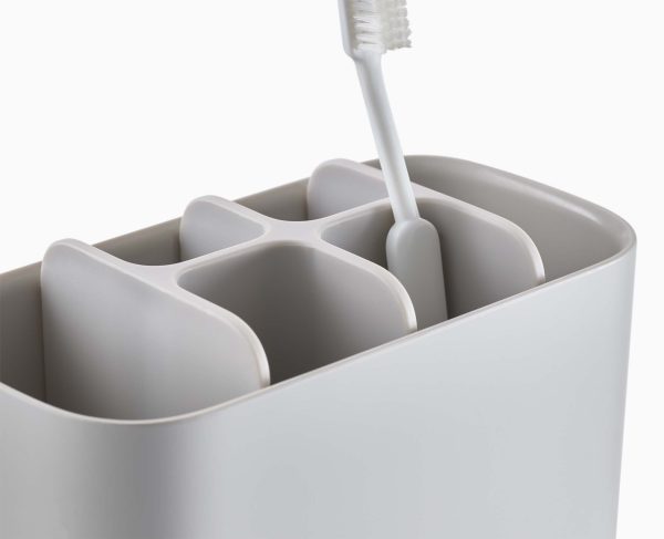 EasyStore? Large Matt Ecru Toothbrush Holder - Image 4