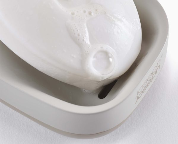 Slim? Compact Matt Ecru Soap Dish - Image 4
