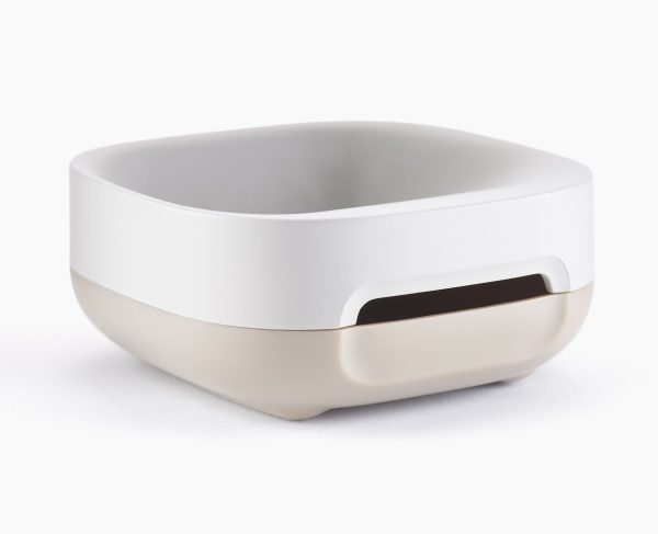 Slim? Compact Matt Ecru Soap Dish - Image 6