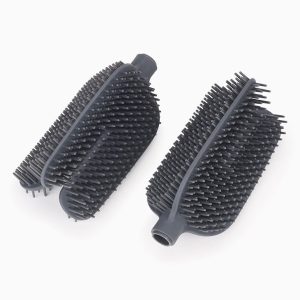 Flex? 360 Pack of 2 Gray Replacement Toilet Brush Heads