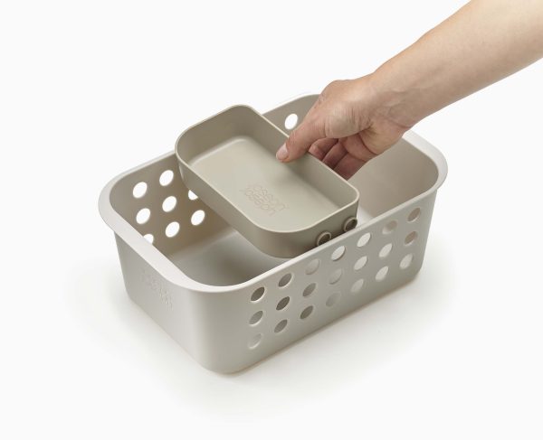 EasyStore? Ecru Bathroom Storage Basket - Image 4