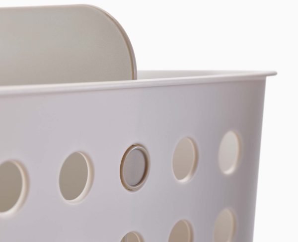 EasyStore? Slimline Ecru Bathroom Storage Basket - Image 6