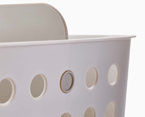 EasyStore? Large Ecru Bathroom Storage Basket - Image 7