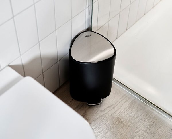 EasyStore? 5L Matt Black Pedal Trash Can - Image 2