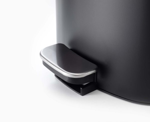 EasyStore? 5L Matt Black Pedal Trash Can - Image 5