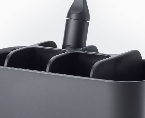 EasyStore? Large Matt Black Toothbrush Holder - Image 4