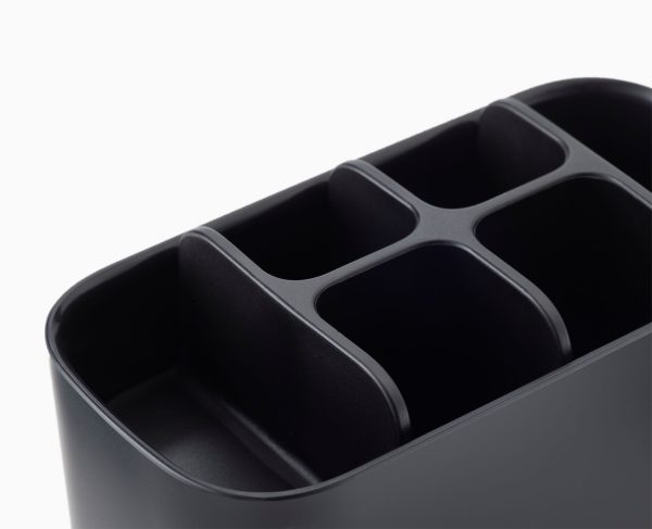 EasyStore? Large Matt Black Toothbrush Holder - Image 6