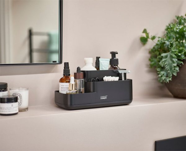 EasyStore? Matt Black Bathroom Storage Caddy - Image 2