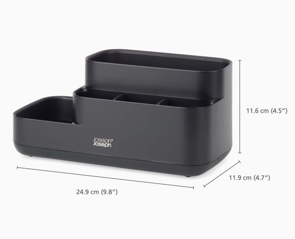 EasyStore? Matt Black Bathroom Storage Caddy - Image 7