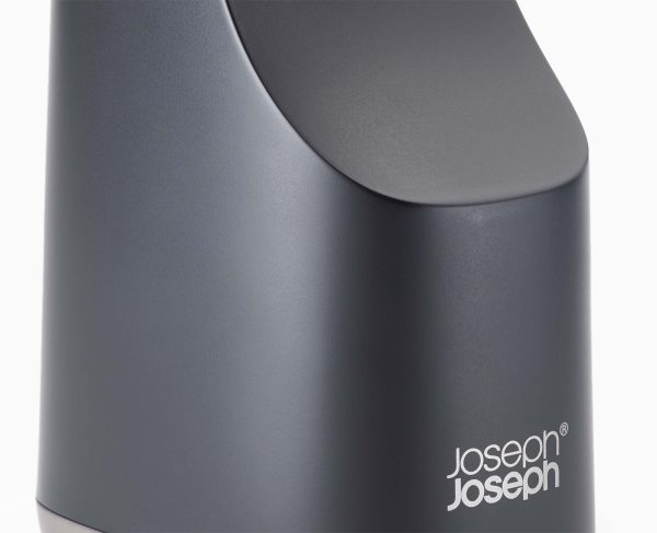 Slim? Compact Matt Black Soap Dispenser - Image 4