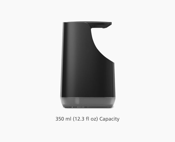 Slim? Compact Matt Black Soap Dispenser - Image 8