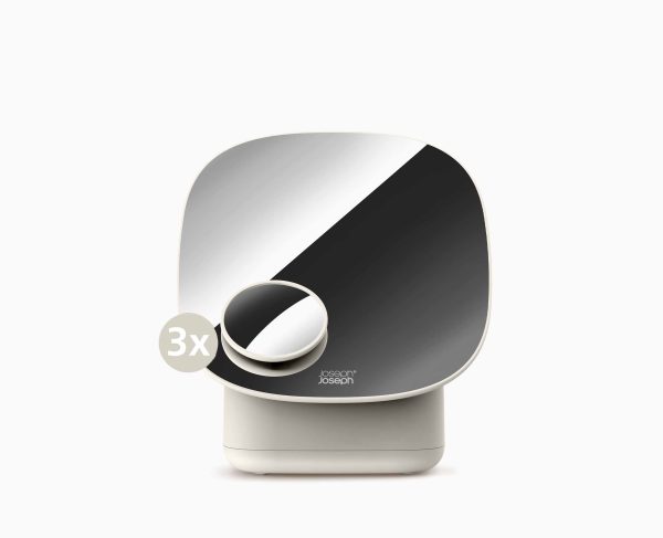 Viva Pedestal Mirror with Cosmetic Organizer - Image 7