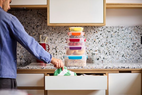 Nest? Lock 10-piece Multicolor Food Container Set - Image 3