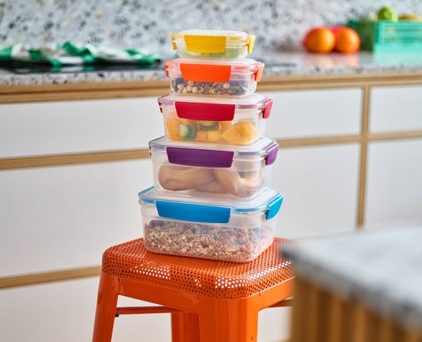 Nest? Lock 10-piece Multicolor Food Container Set - Image 4