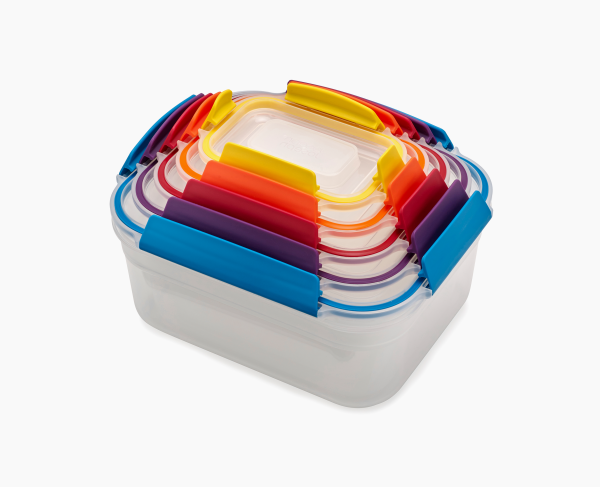 Nest? Lock 10-piece Multicolor Food Container Set