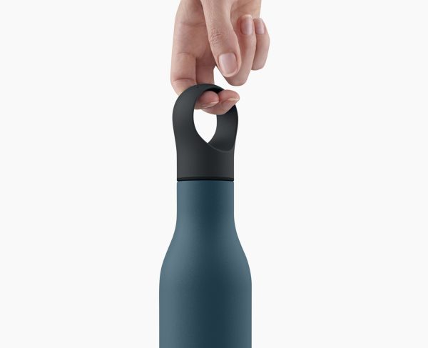 Loop? 500ml Stainless-steel Blue Vacuum Insulated Water Bottle - Image 4