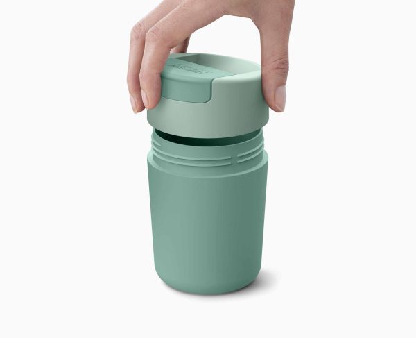 Sipp? Green Travel Mug with Hygienic Lid 340ml - Image 5