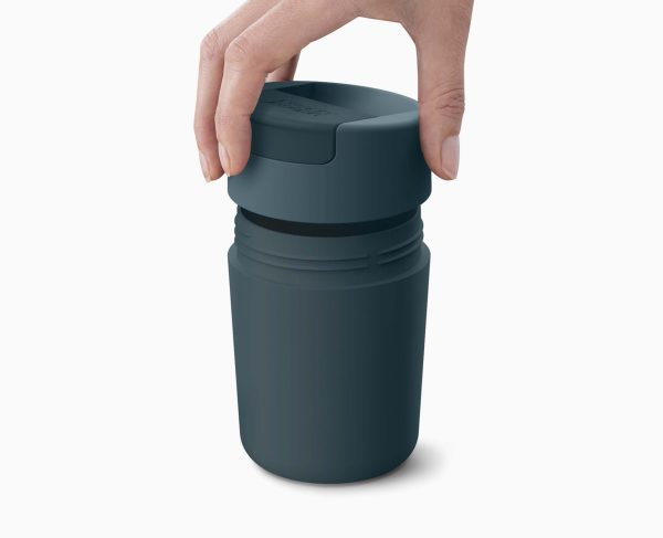 Sipp? Blue Travel Mug with Hygienic Lid 340ml - Image 5