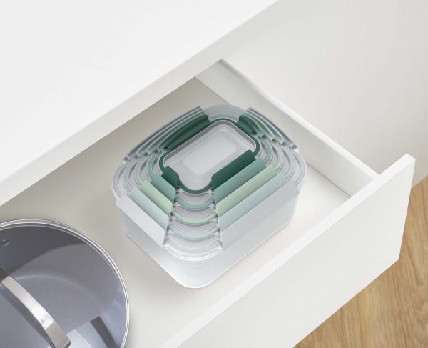 Nest? Lock 10-piece Green Food Container Set - Editions - Image 7