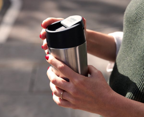 Sipp? Stainless-steel Travel Mug Large with Hygienic Lid 454ml - Image 2
